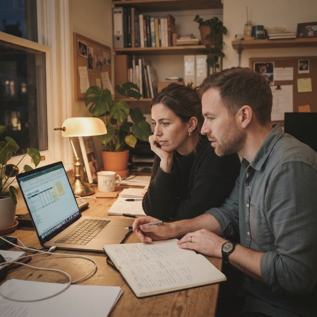 Couple making enrollment decision together — Anglican Care